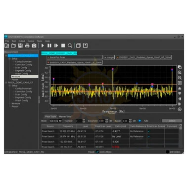 Программное обеспечение для анализаторов спектра RIGOL серий DSA1000A DSA1000 DSA800 DSA800E или DSA700 S1210