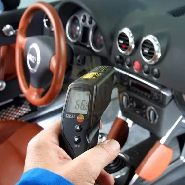 testo 830-T1 — инфракрасный термометр с 1-точечным лазерным целеуказателем с поверкой