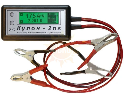 Кулон-2ns - индикатор емкости свинцовых аккумуляторов