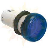 LPMLB6 Моноблочный светодиодный индикатор непрерывного свечения, цвет синий, 24 VAC/DC