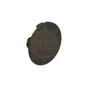 LPXB102 Крышка плоская для кнопок с пружинным возвратом черный
