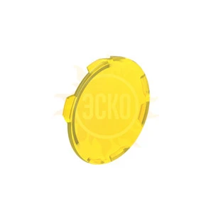 LPXBL105 Колпачок для утапливаемой кнопки без фиксации и с фиксацией с подстветкой, цвет желтый