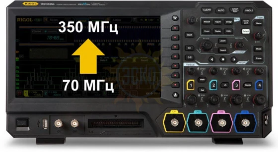MSO5000-BW0T3 Опция расширения полосы пропускания с 70 МГц до 350 МГц