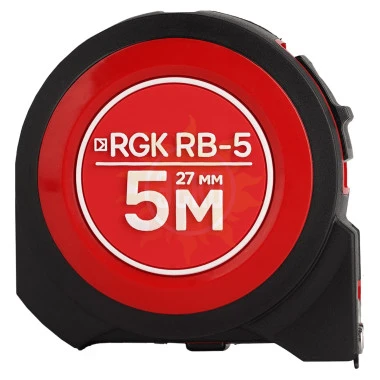 Рулетка RGK RB-5 с широкой лентой
