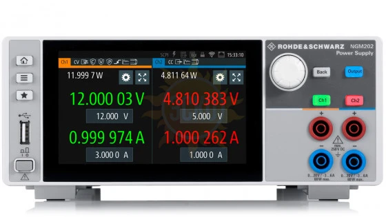 NGM202 — двухканальный источник питания