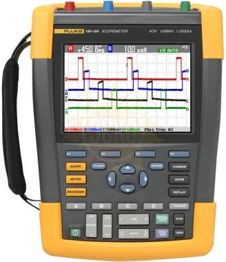 Портативный осциллограф-мультиметр медицинских сигналов Fluke 190М-4