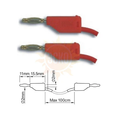 ПрофКиП PTL902-1 составные измерительные провода 2 мм Male-Male