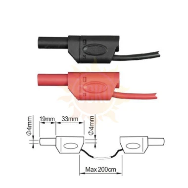 ПрофКиП PTL908-6 измерительные провода 4 мм с двойной изоляцией