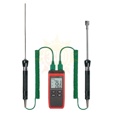 RGK CT-12+TR-10W+TR-10S — контактный термометр с погружным зондом температуры и поверхностным зондом с поверкой