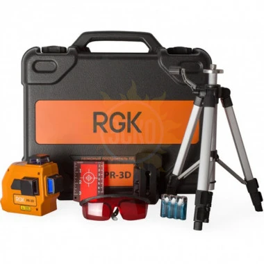 Лазерный уровень RGK PR-3D MAX