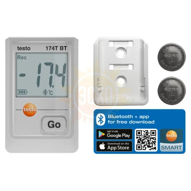 Логгер Testo 174 T BT Bluetooth белый