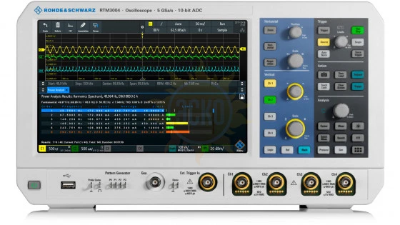 RTM3004+B245 — осциллограф четырехканальный c расширенной полосой пропускания 500 МГц