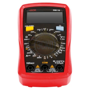 Комплект мультиметра RGK DM-10 и рулетка R-3