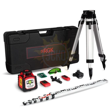 Комплект ротационного нивелира с раздвижным штативом RGK SP-100G COMBO