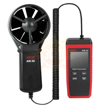 Комплект Анемометра RGK AM-30 и термогигрометра AMO H605