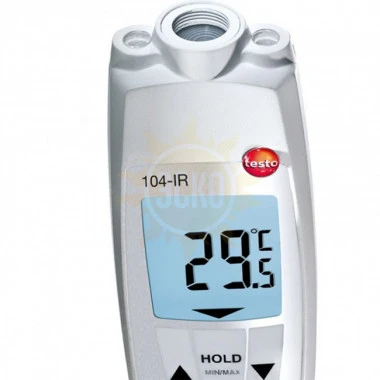 Testo 104-IR — комбинированный термометр для инфракрасных и погружных измерений температуры