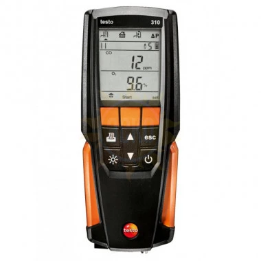 Видео с testo 310 c принтером — газоанализатор