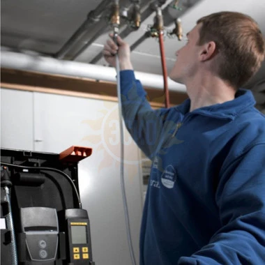 testo 324 профессиональный комплект — система тестирования газовых и гидравлических трубопроводов