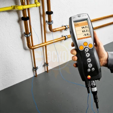 testo 330-1 LL — анализатор дымовых газов с сенсорами Longlife