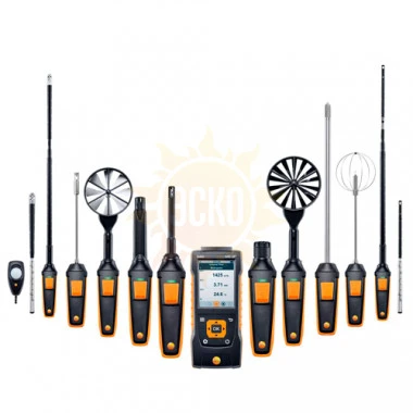 testo 440dp — прибор для измерения скорости воздуха и оценки качества воздуха в помещении со встроенным сенсором дифференциального давления