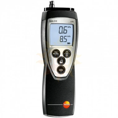 testo 512 (0...2 гПа) — дифференциальный манометр (для работы с большими потоками воздуха)