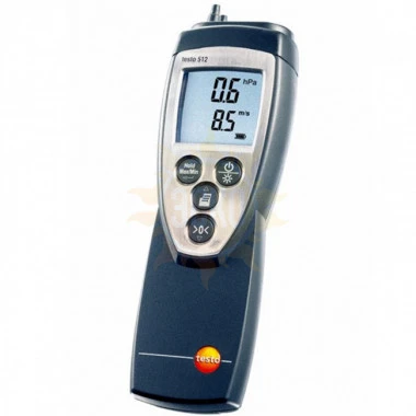 testo 512 (0...200 гПа) — дифференциальный манометр (для работы с большими потоками воздуха)