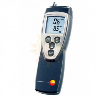 testo 512 (0...2000 гПа) — дифференциальный манометр (для работы с большими потоками воздуха)