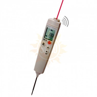 testo 826-T4 — инфракрасный термометр с лазерным целеуказателем и проникающим пищевым зондом
