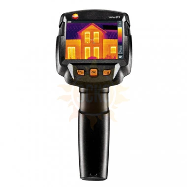 testo 872 + 605i — комплект тепловизора и смарт-зонда