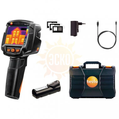 testo 872 + 605i — комплект тепловизора и смарт-зонда