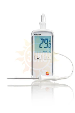 testo 108 — термометр цифровой с поверкой