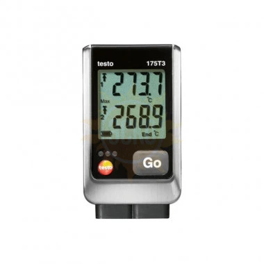 testo 175 T3 — 2х-канальный логгер данных температуры с разъемом для внешнего зонда (типа T и K)