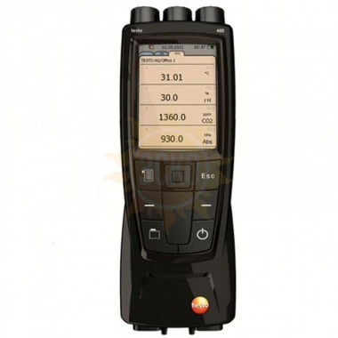 Видео с testo 480 — измеритель комбинированный