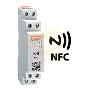 TMM1 NFC Многофункциональное реле времени с технологией NFC и APP (40 функций в том числе TMM1, TMP, TMPL, функции счетчика и др. Шкала от 0,1 сек до 999 ч., Вход для внеш. упр. сигнала. Выход - 1 пе
