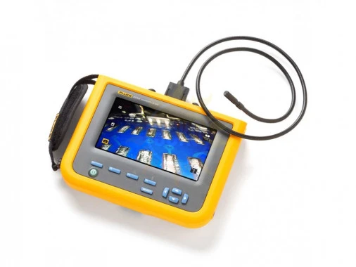 Fluke DS703 FC - диагностический видеоскоп высокого разрешения с функцией Fluke Connect