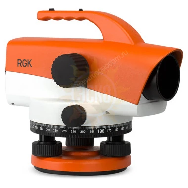 Комплект оптический нивелир RGK C-32 + S6-N + S4 и термогигрометр AMO H605