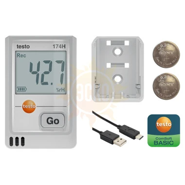 Логгер Testo 174 H USB-C белый