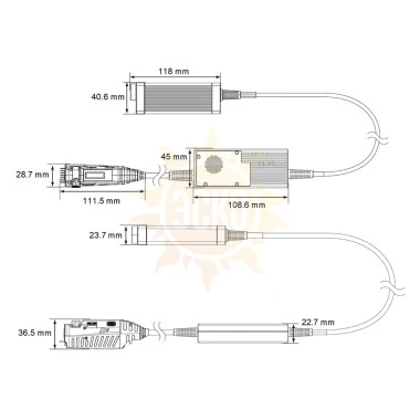Пробник осциллографический с оптической изоляцией RIGOL PIA1100