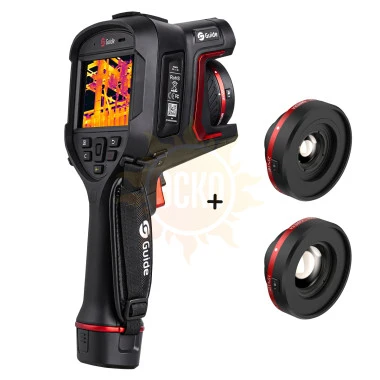 Тепловизор Guide H3 в комплекте с телеобъективом 15° x 11° и высокотемпературным объективом