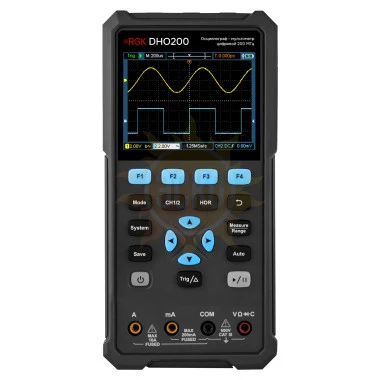 Осциллограф - мультиметр RGK DHO200 с поверкой