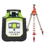 Нивелир Комплект: ротационный нивелир RGK SP-100G с калибровкой + элевационный штатив RGK SH-340