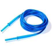 Провод измерительный 10м с разъемами "банан" 10кВ красный