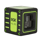Лазерный уровень Комплект: лазерный уровень RGK ML-31G + штатив RGK F170 кронштейн RGK K-5 рулетка RGK RM3
