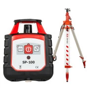 Нивелир Комплект: ротационный нивелир RGK SP-100 с калибровкой + элевационный штатив RGK SH-340