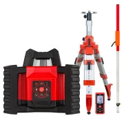 Нивелир Комплект: ротационный нивелир RGK SP-312 с калибровкой + элевационный штатив RGK SH-170 + рейка RGK LR-2 + дальномер RGK DL100