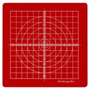 Геодезическое оборудование Палетка для ПВП RGK PLT-15R 15 x 15 красная