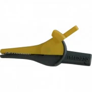 РАДИО-СЕРВИС Зажим изолированный типа крокодил желтый