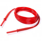 Провод измерительный 3м с разъемами "банан" 10кВ красный