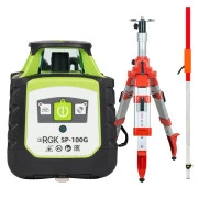 Нивелир Комплект: ротационный нивелир RGK SP-100G с калибровкой + штатив RGK SH-170 рейка RGK LR-2