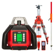 Нивелир Комплект: ротационный нивелир RGK SP-500 с калибровкой + элевационный штатив RGK SH-170 + рейка RGK LR-2 + дальномер RGK DL100